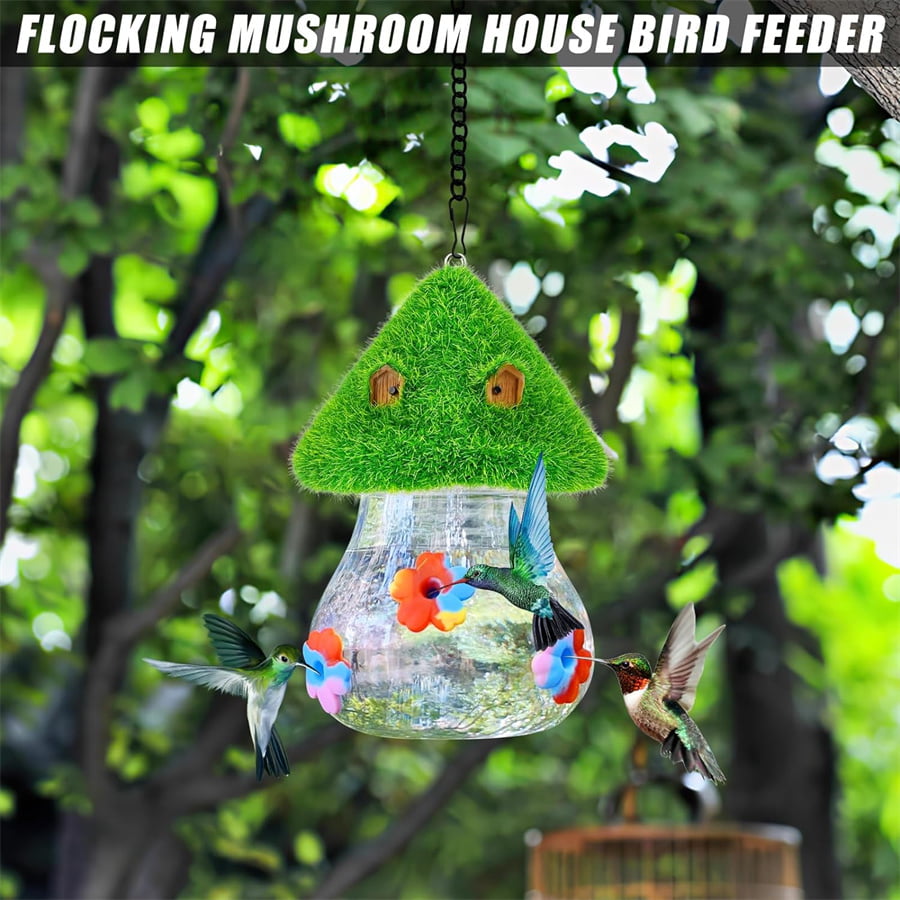 🐦Outdoor Hanging Mushroom Shape Bird Feeder