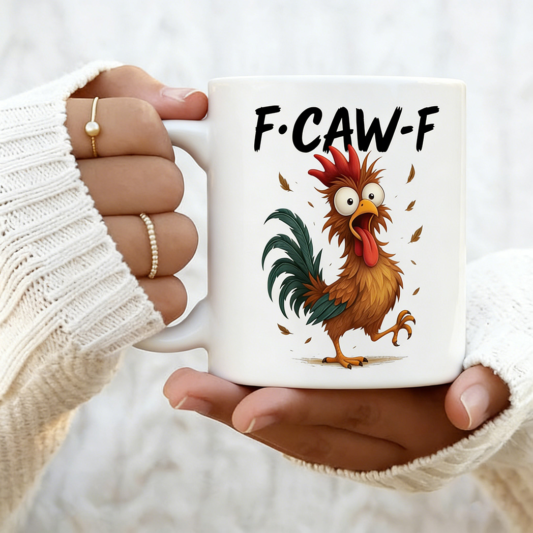 F-Caw-F Funny Chicken Mug