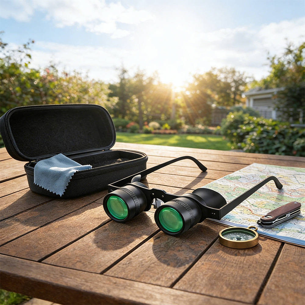 Hands-Free Binocular Glasses for Bird Watching & Fishing