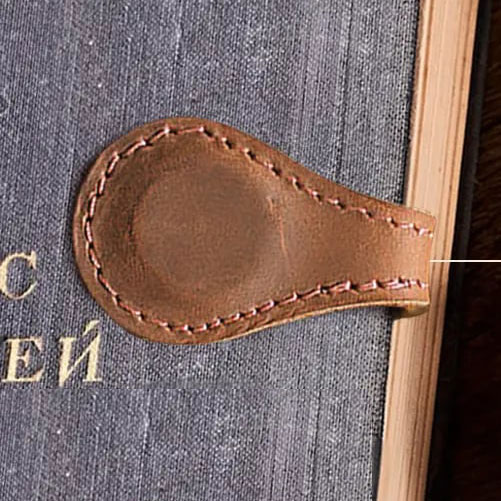 🔥Personalized Magnetic Leather Bookmark