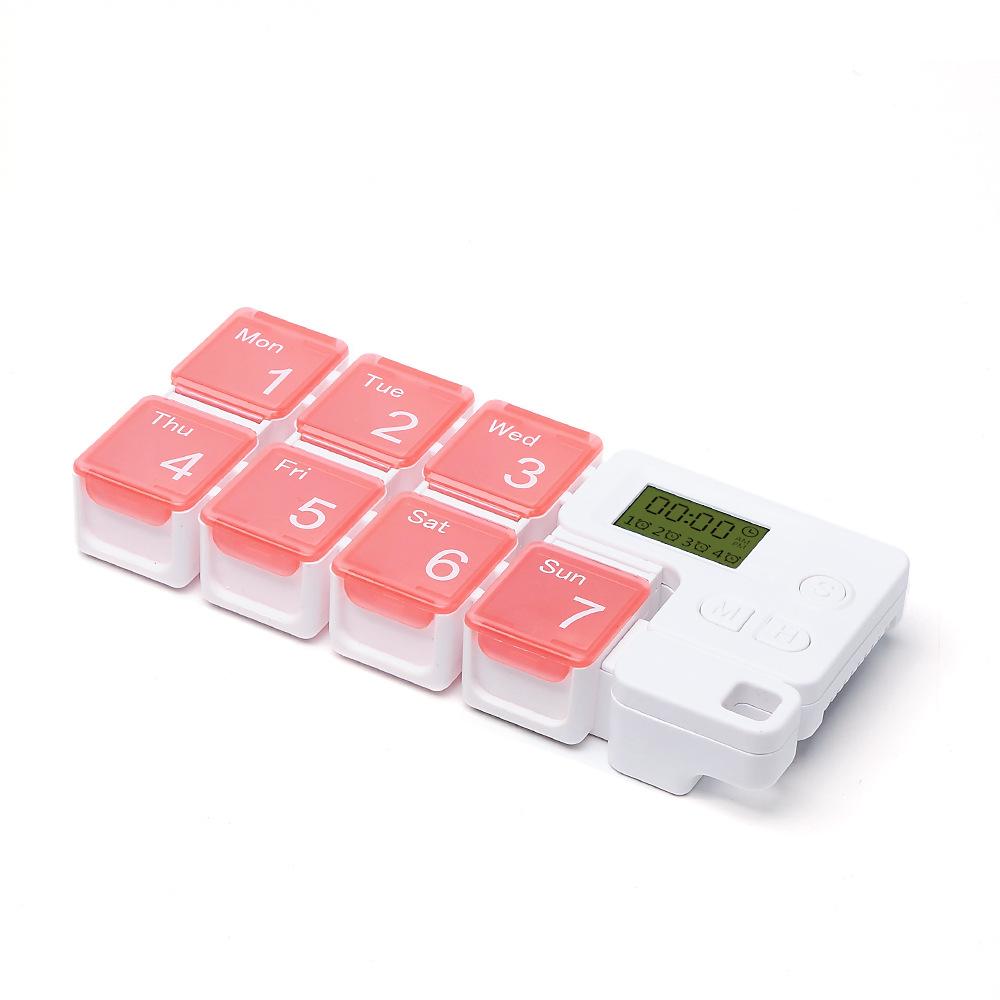 7-Day Smart Pill Organizer with Alarm