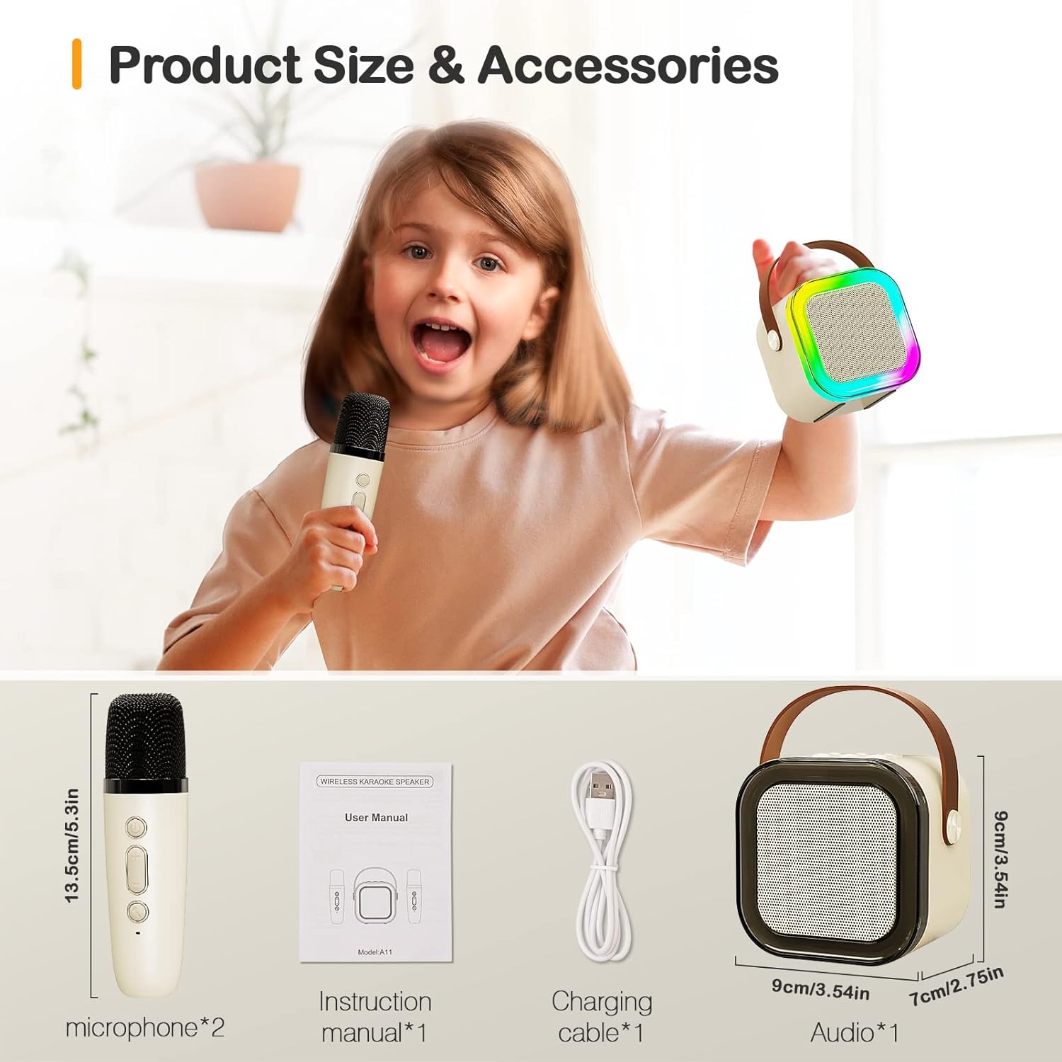 Mini Karaoke Machine For Kids