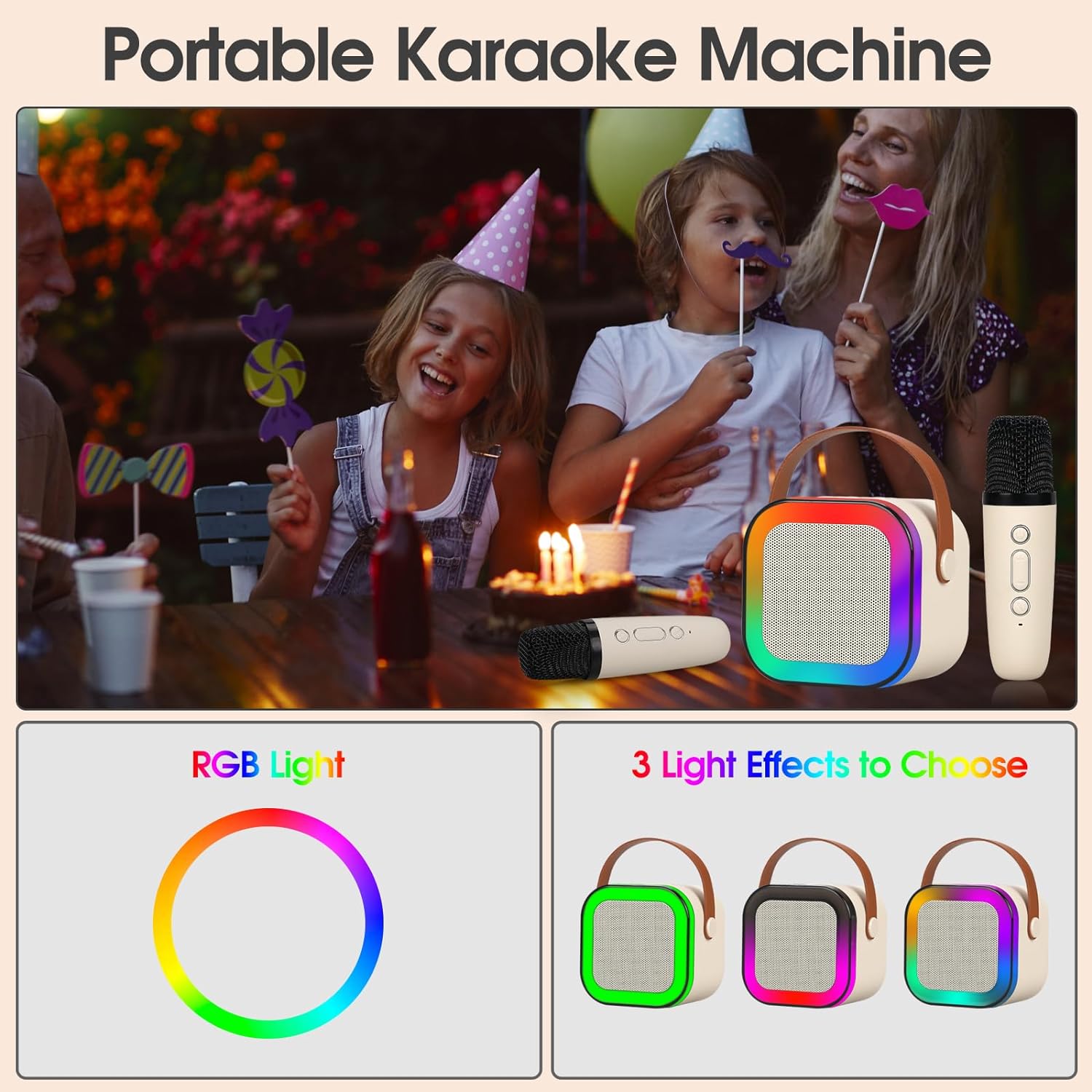 Mini Karaoke Machine For Kids