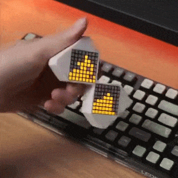Funny LED Electronic Hourglass with Gravity Sensor