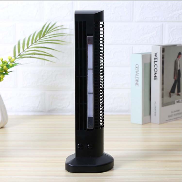 Portable Floor Fan Cooling Tower Fan With Led Light