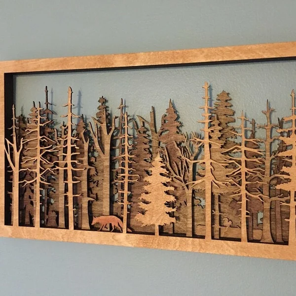 💖49% OFF-Forest Wildlife - Handcrafted Art
