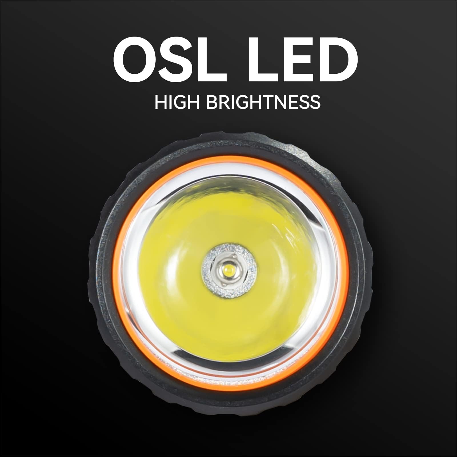 Solar/Rechargeable Multi Function LED Flashlight