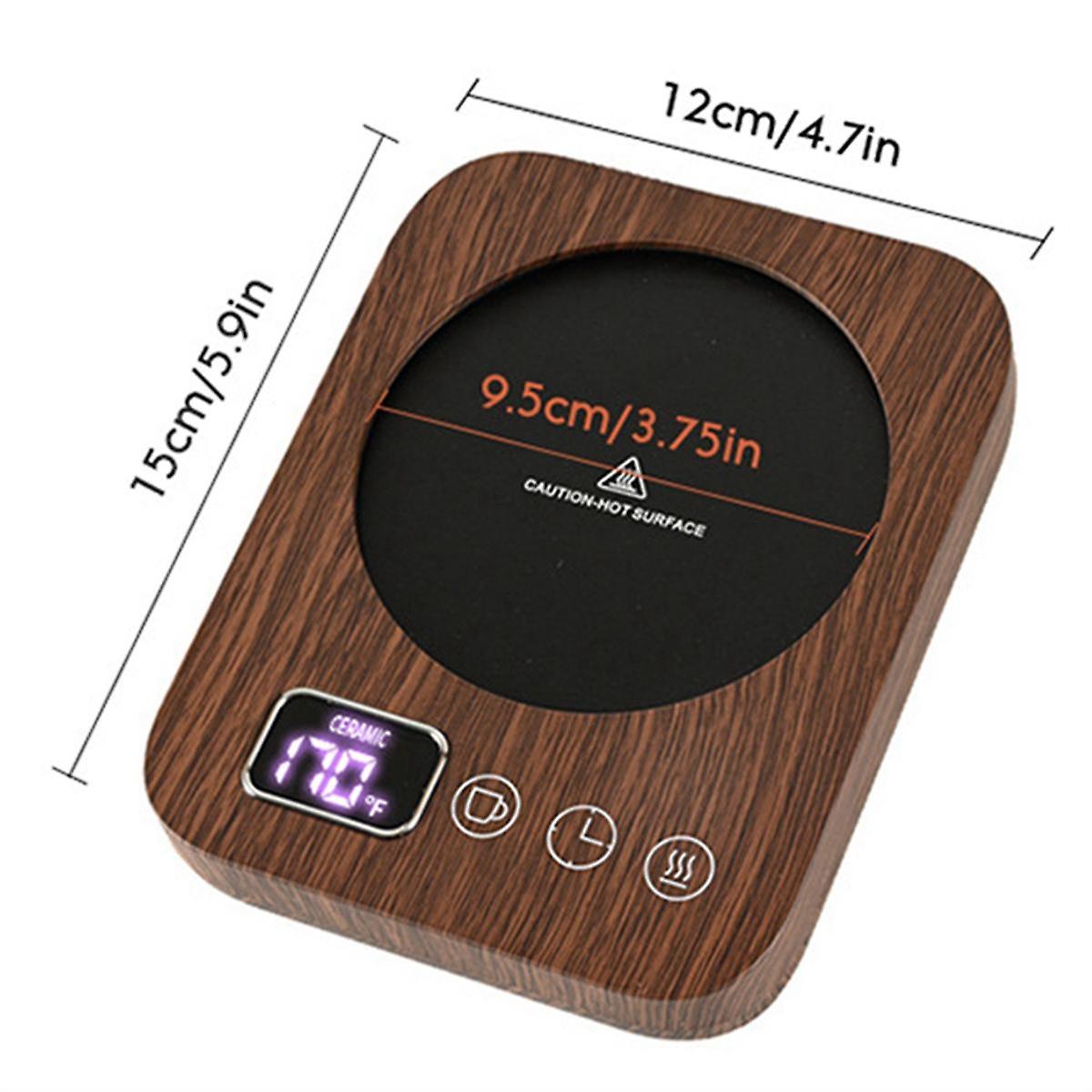 Coffee Mug Warmer for Desk with Temperature Display