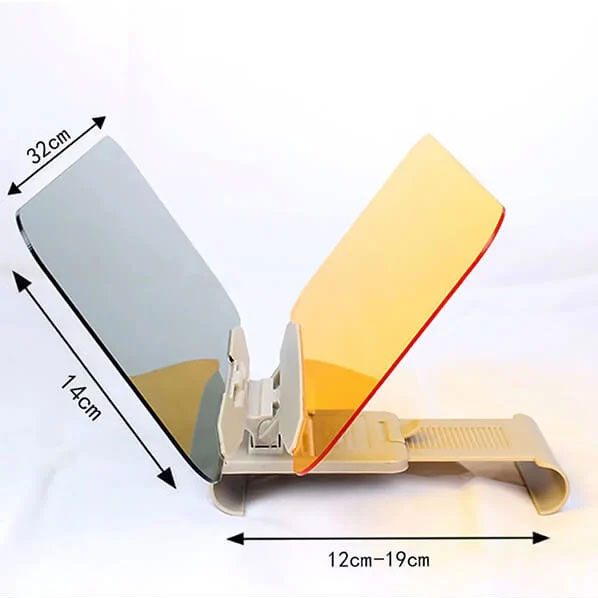 Anti-Glare Safety Day and Night Driving Car Visor Extender