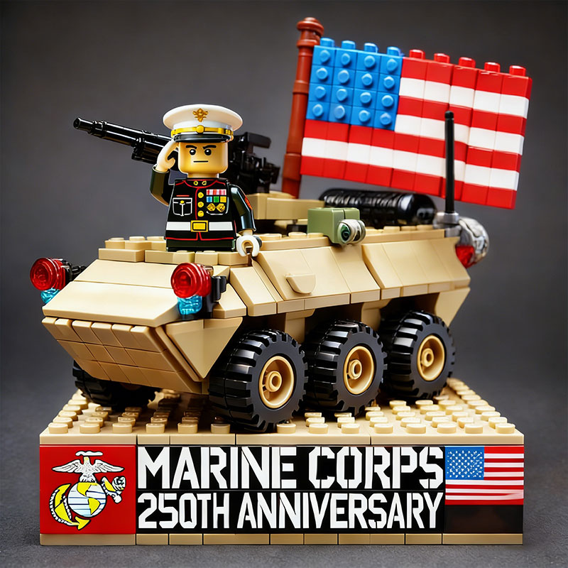 🧱🇺🇸 U.S. Military 250th Anniversary Building Block Sets 🇺🇸🧱