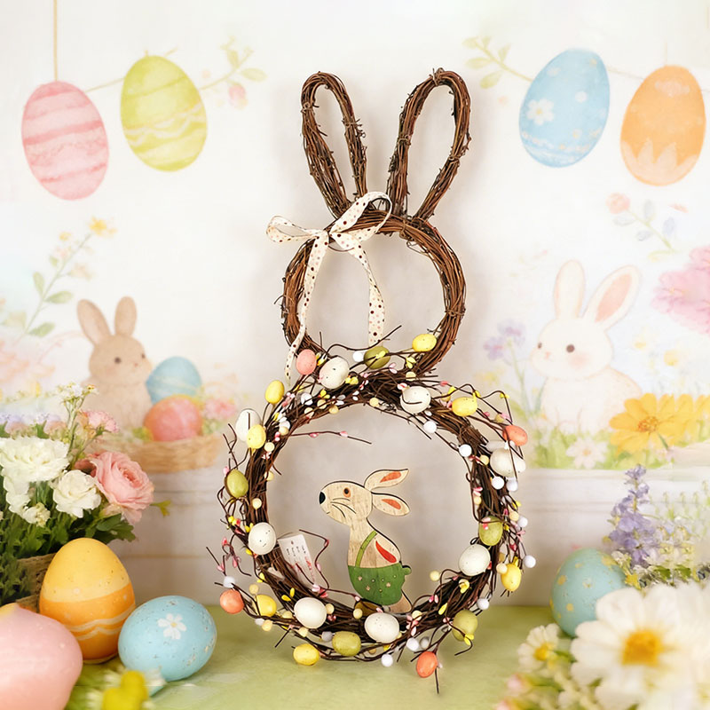 🐣🌸 Easter Wreath – Spring Front Door & Home Decor 🎀✨