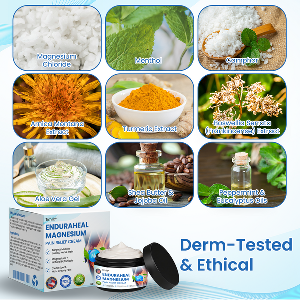 Magnesium Pain Relief Cream, Professional Joint & Bone Therapy Crem