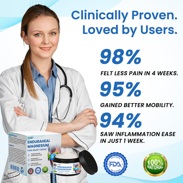 Magnesium Pain Relief Cream, Professional Joint & Bone Therapy Crem