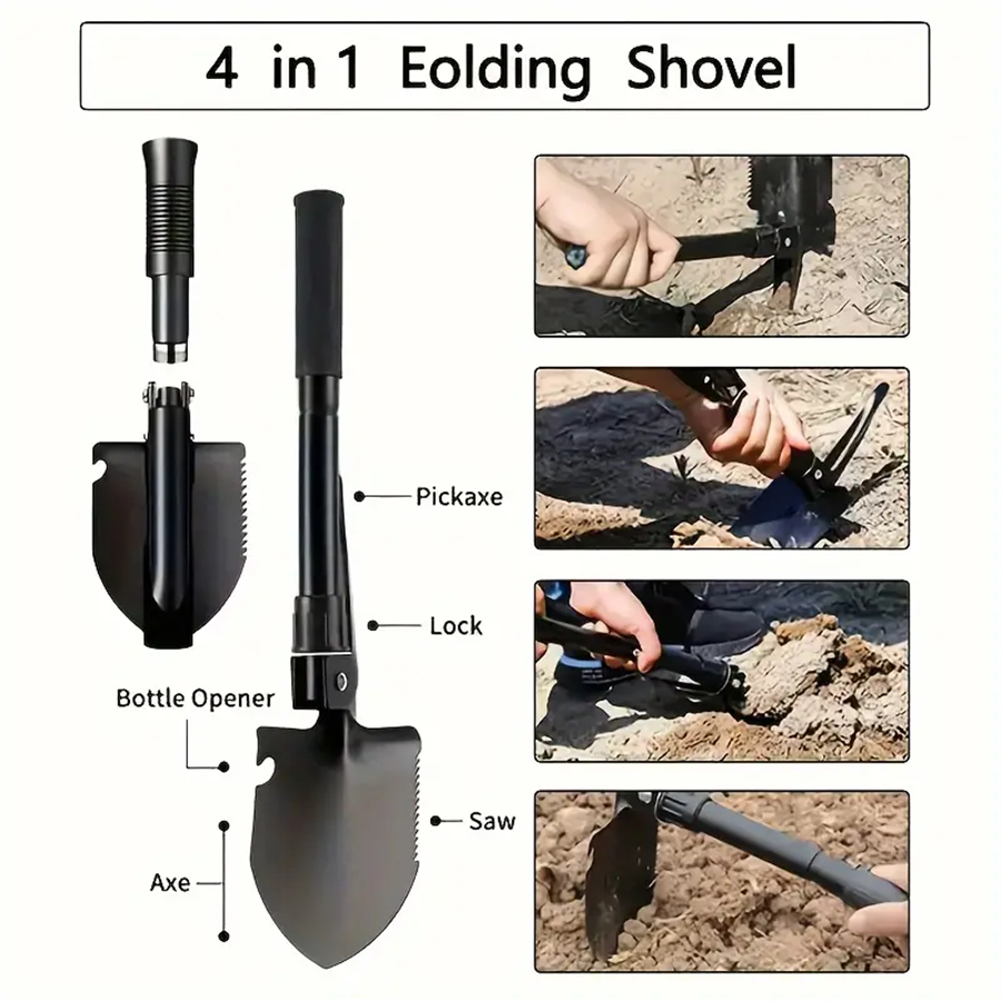 🌴Mini Portable Camping Shovel 🔥garden shovel