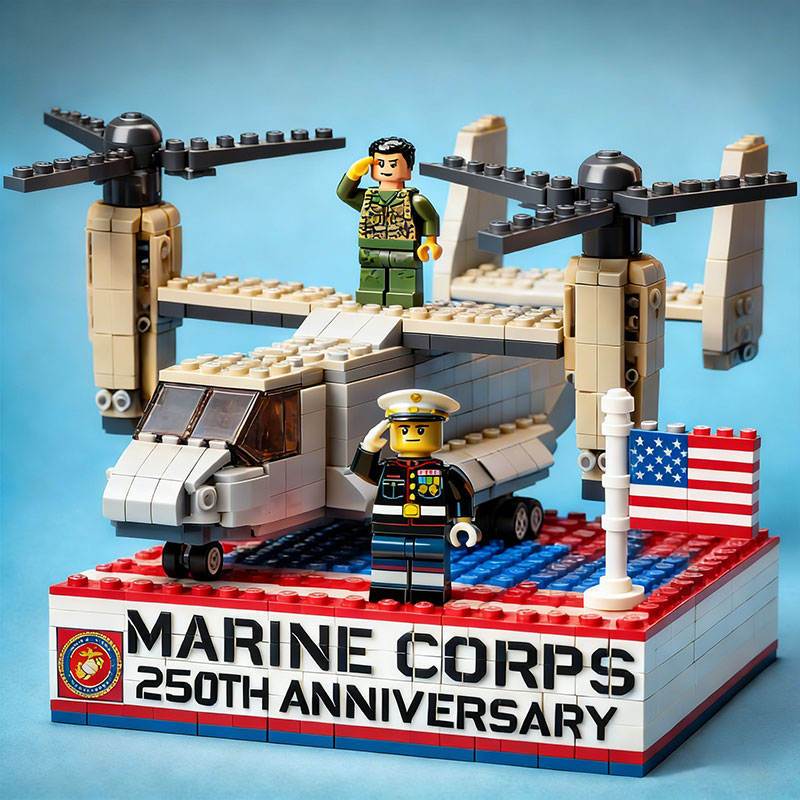 🧱🇺🇸 U.S. Military 250th Anniversary Building Block Sets 🇺🇸🧱