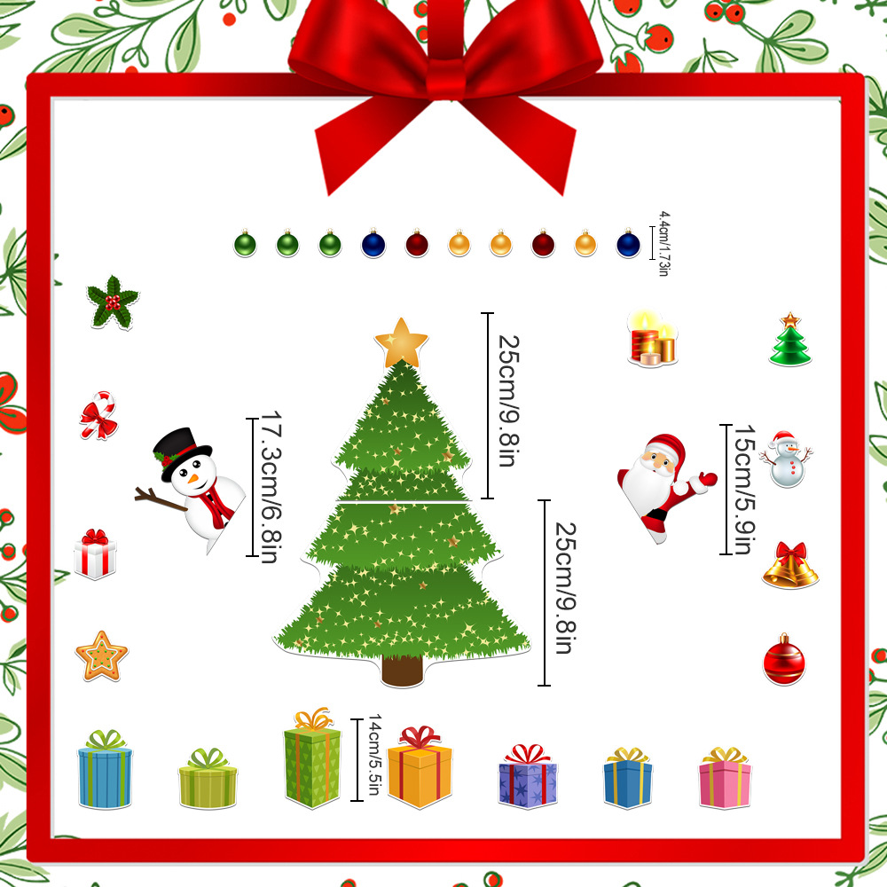 🎅 Christmas Themed Magnetic Sticker