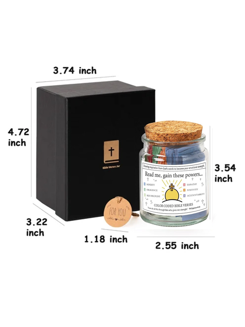 🌟Guide Your Life: The Hope Jar Bible Verses