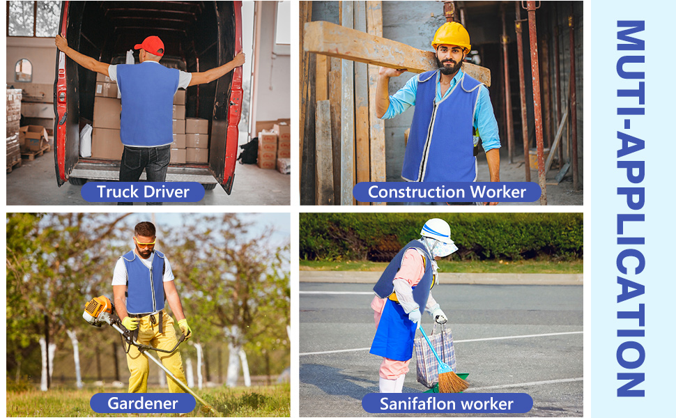 Ice Cooling Vest for Men Women