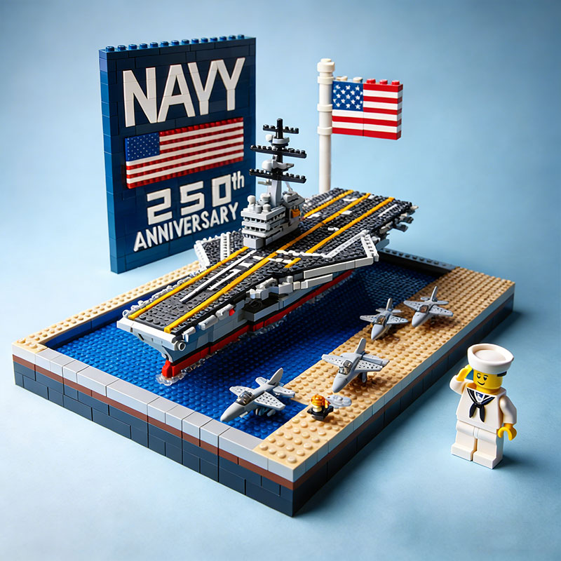 🧱🇺🇸 U.S. Military 250th Anniversary Building Block Sets 🇺🇸🧱