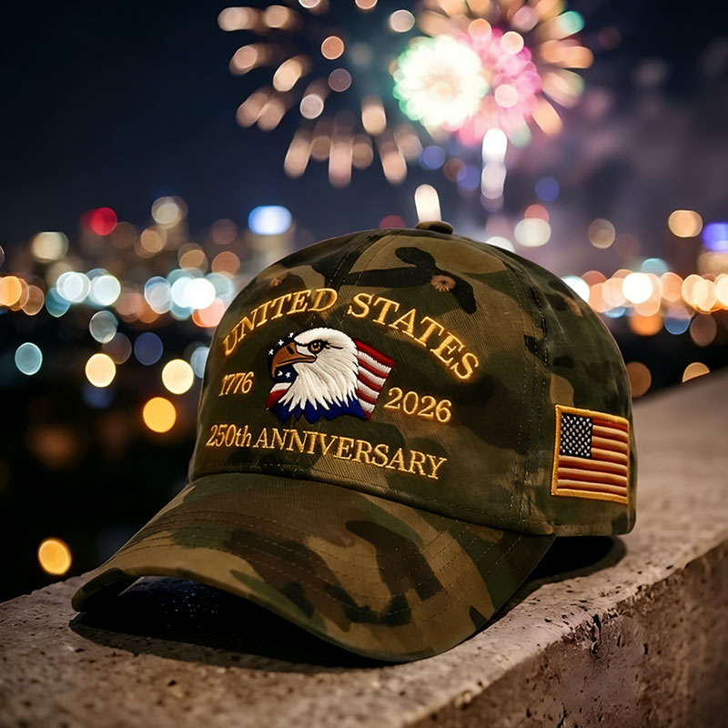 🇺🇸 USA 250th Anniversary Baseball Cap – Patriotic Pride & Casual Style ✨
