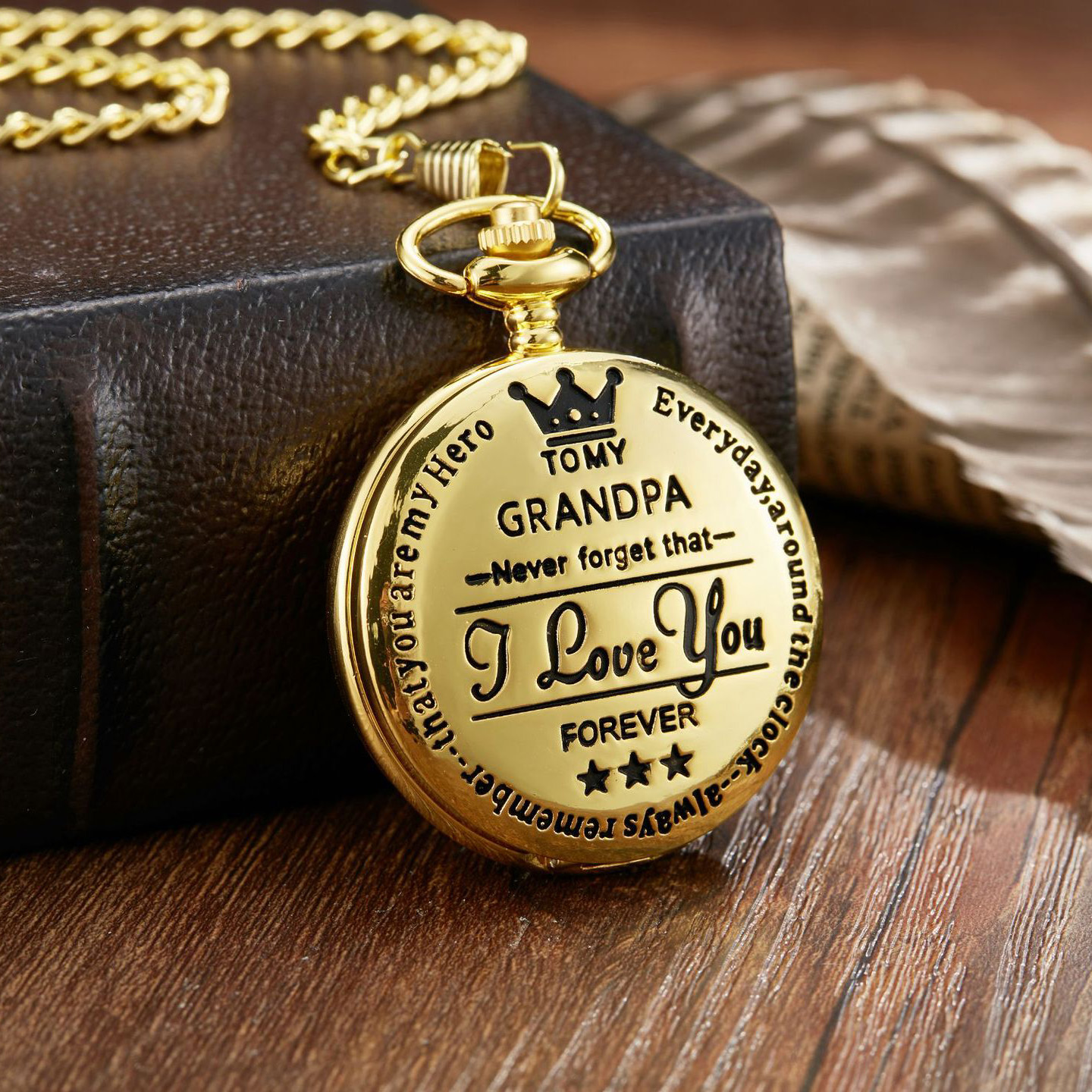 Quartz Pocket Chain Watch