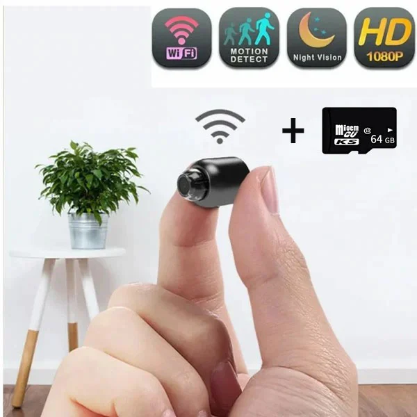 (💥Last Day 49% OFF)📸Mini WIFI Camera 1080P HD - Night Vision Included