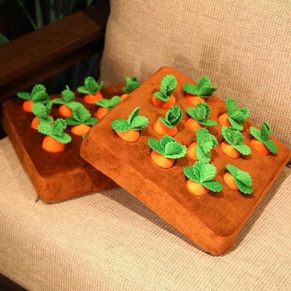 Carrot Field Snuffle Toy