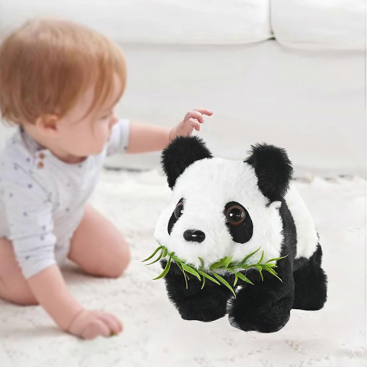 Interactive Plush Panda Toy – Cuddly, Playful & Stress-Relieving Companion!