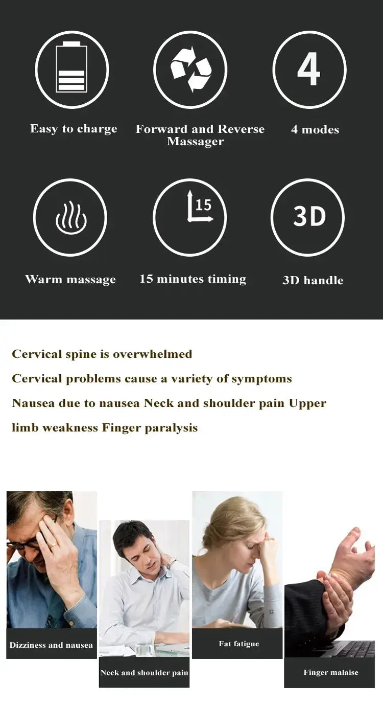 Electric Hot Compress Massager