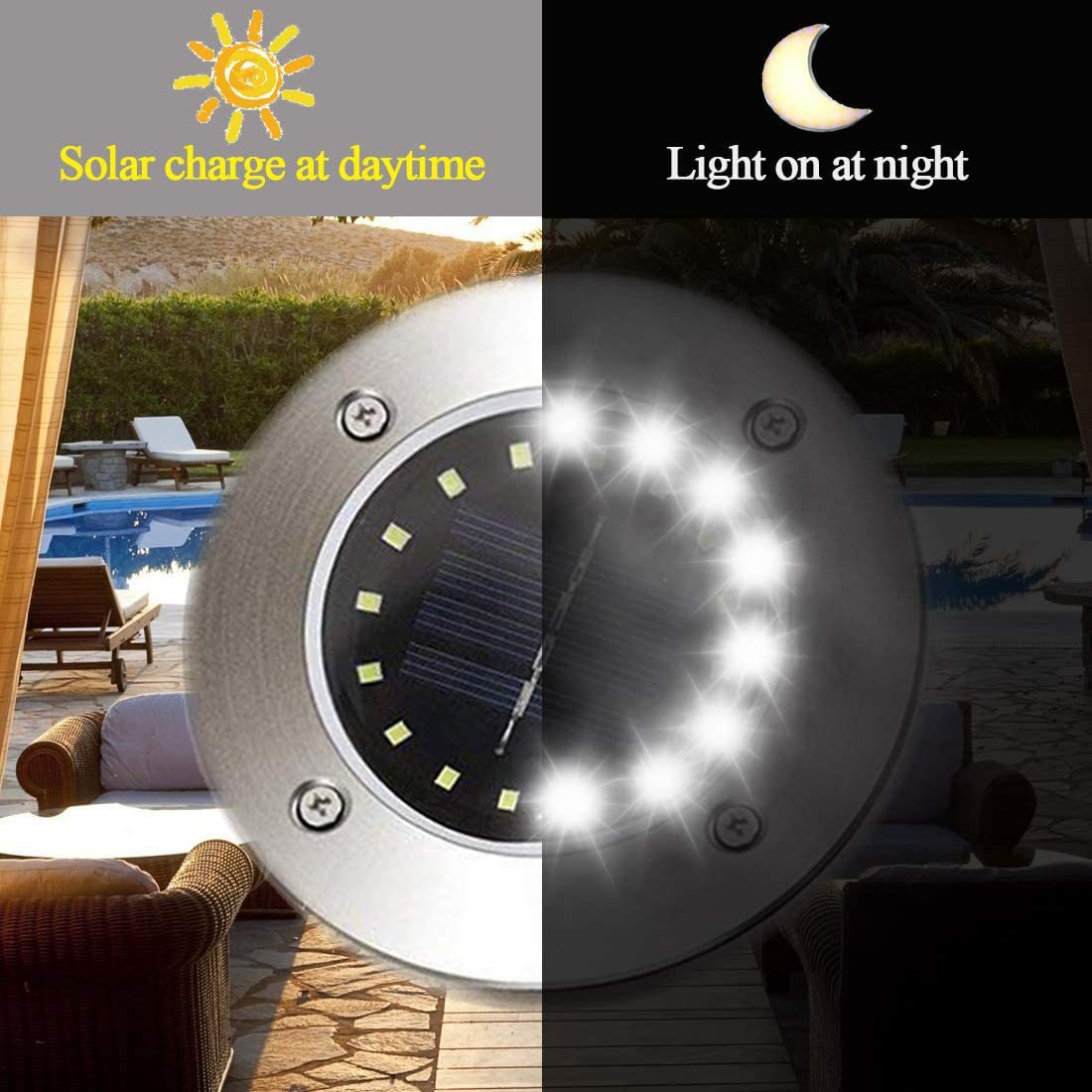 Sale OFF 49%💥Solar Powered Floor Path LED Light