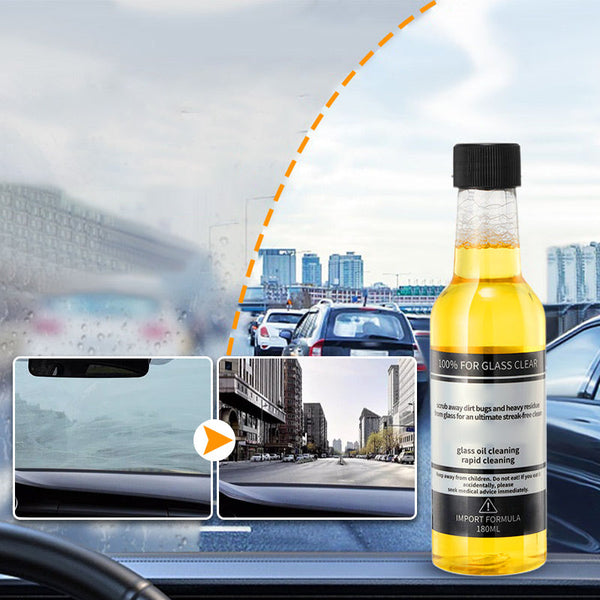 ✨Limited Time Offer 50%✨ Car Glass Oil Film Stain Removal Cleaner