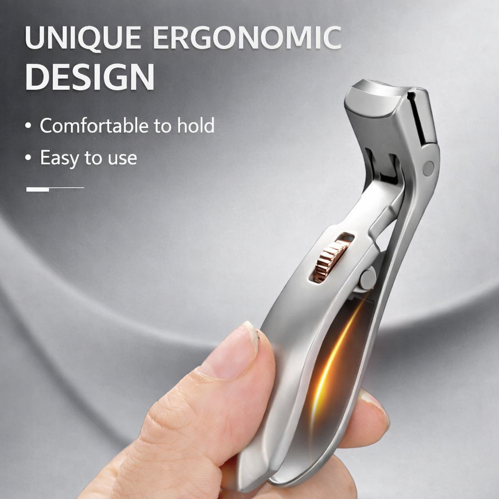 Heavy-Duty Safety Nail Clipper – Easy Trimming for Seniors