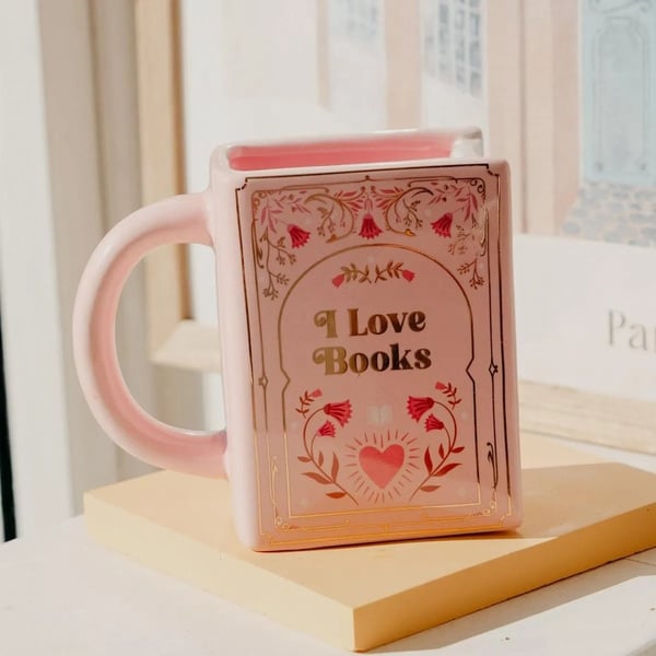 📚The Bookworm's Mug - Novel-Tea Ceramic Cup🎁