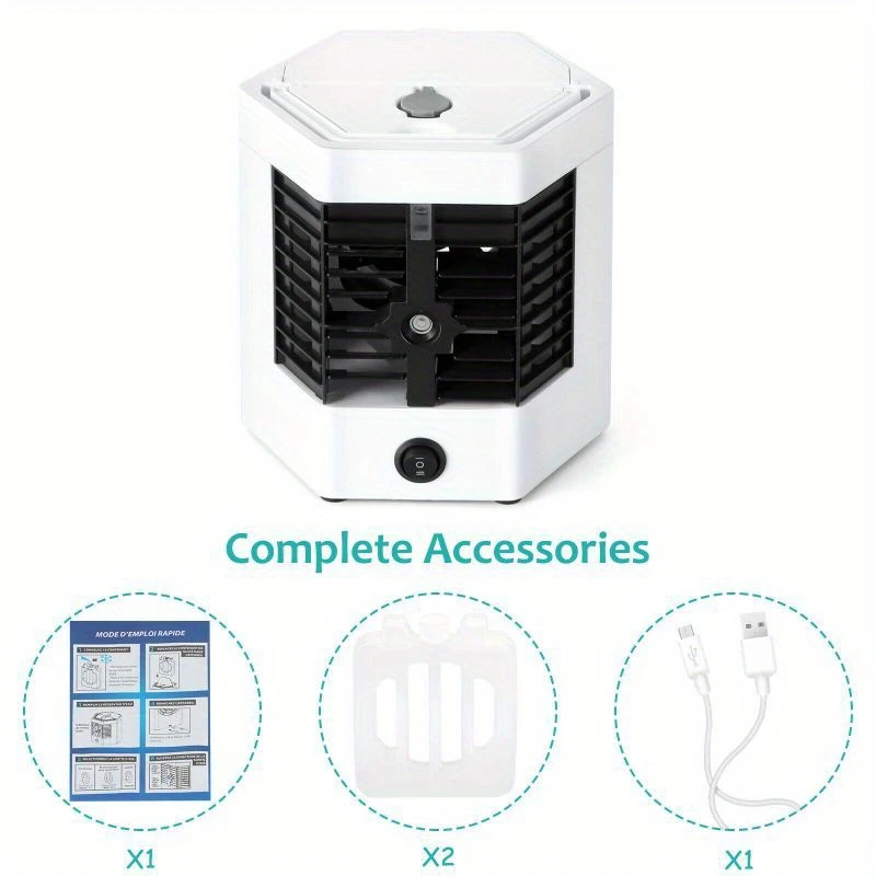 Portable Air Conditioner, Quick & Fast Cooling Fan