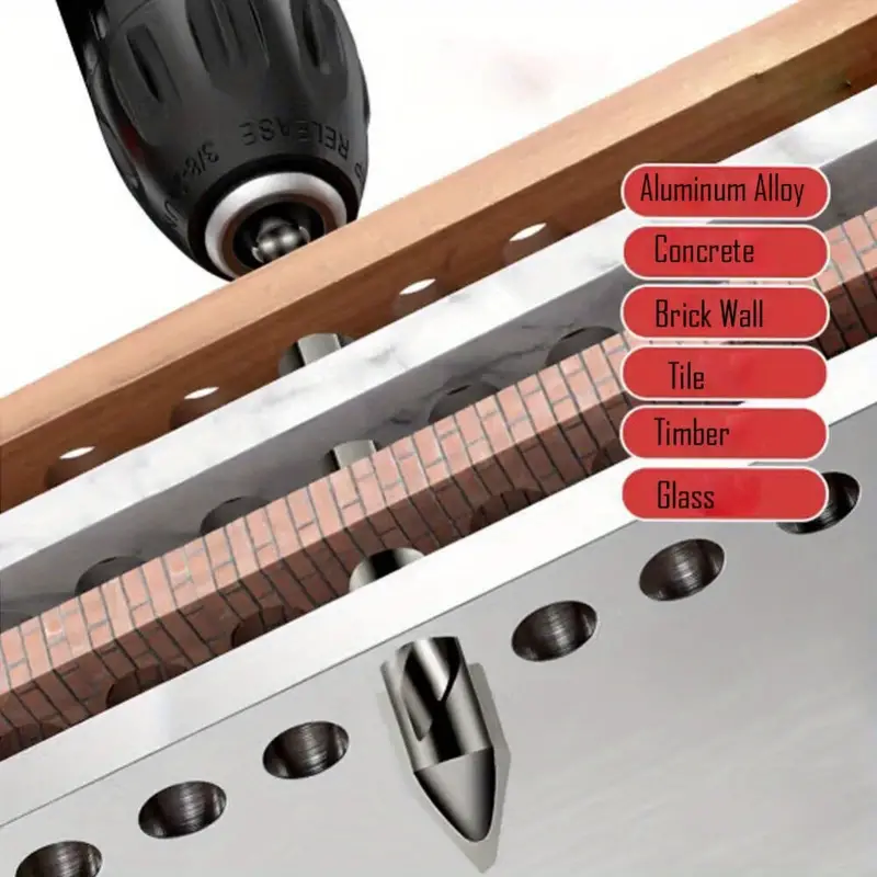 92.5HRC High-strength eccentric twist drill bit