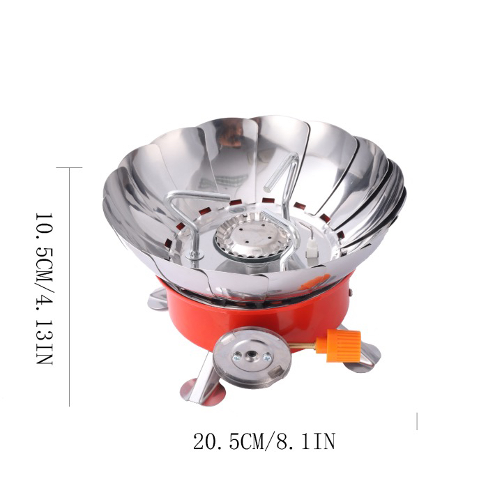 Portable Stainless Steel Gas Stove for Outdoor Camping