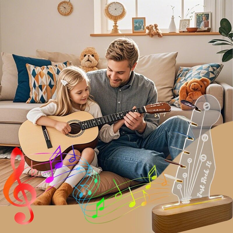 🔥LAST DAY SALE 20% OFF🔥Light Up Guitar Pick Holder