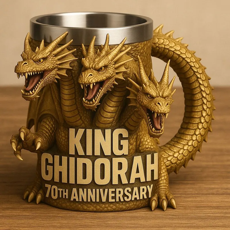 Godzilla 70th Anniversary 3D mug