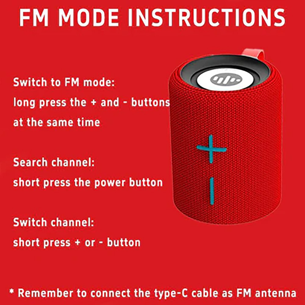 2-in-1 Magnetic Portable Speaker