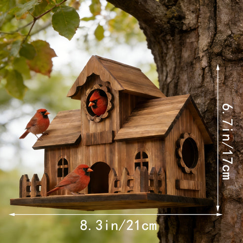 Forest Guardian Oak Birdhouse