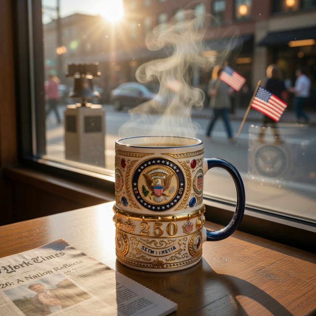 Celebrate250 Years of American Heritage---250th Anniversary Commemorative Mug