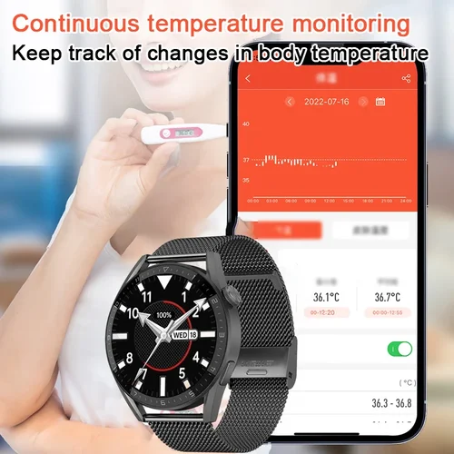 🔥🔥Hot Sale 49%-Painless Blood Sugar Health Monitoring Smart Bluetooth Talking Watch