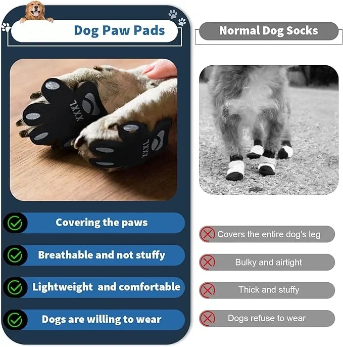 🐾Dog Paw Protector Anti-Slip Pads