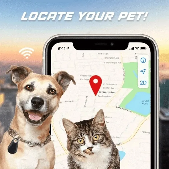 Bluetooth and GPS Pet Wireless Tracker🔥