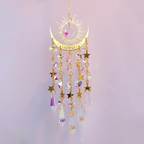 ✨Crystal Sun Catcher, lndoor Outdoor Decor for Window Bedroom Courtyard Garden☪️