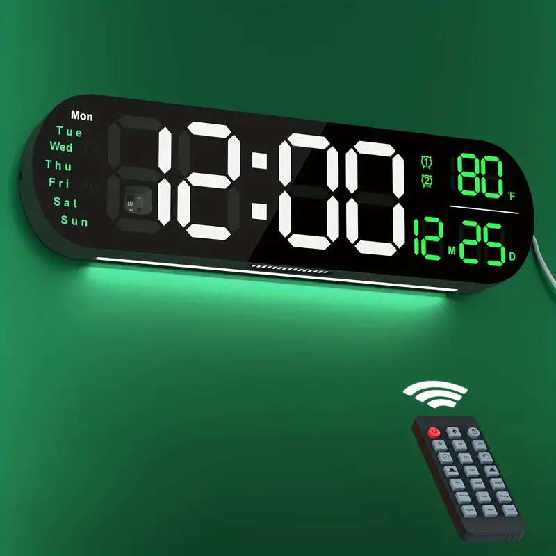 13.7' Large Digital Wall Clock Large Display