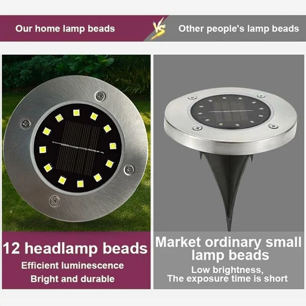 Sale OFF 49%💥Solar Powered Floor Path LED Light