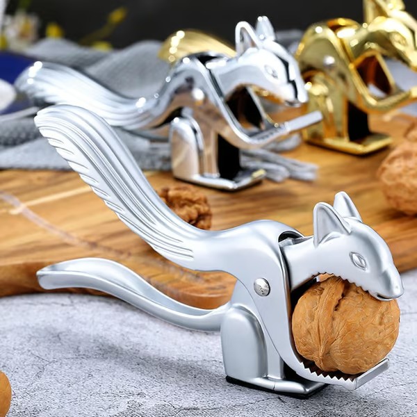 Heavyweight Aluminum Squirrel Nutcracker