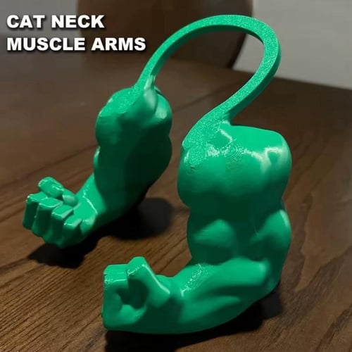 🔥2025 Summer Hot Sale - 48% OFF🔥Cat Muscle Arms – Funny 3D Printed Hulk Arms for Cats💪