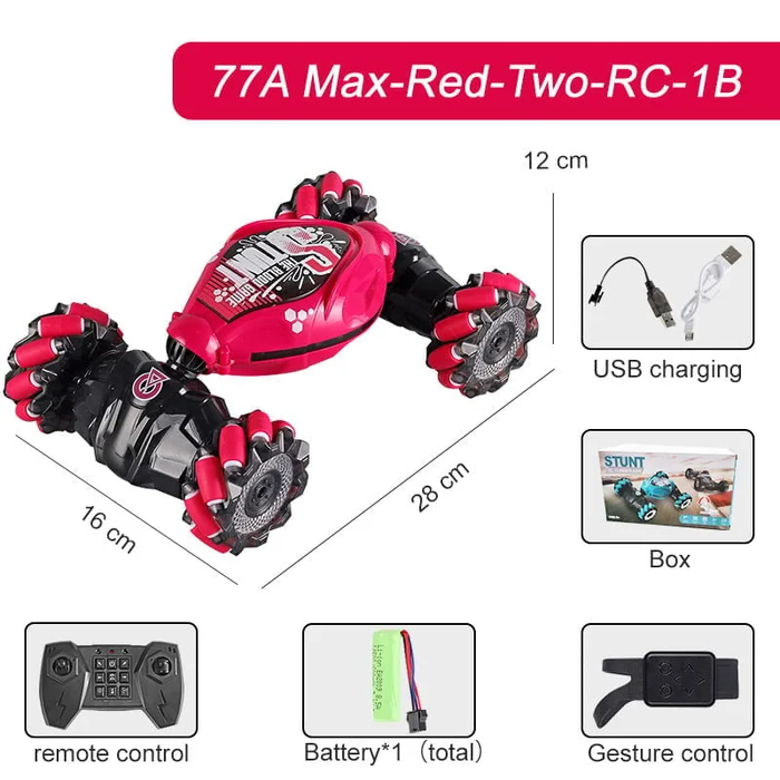 Gesture Sensing RC Stunt Car With Light & Music
